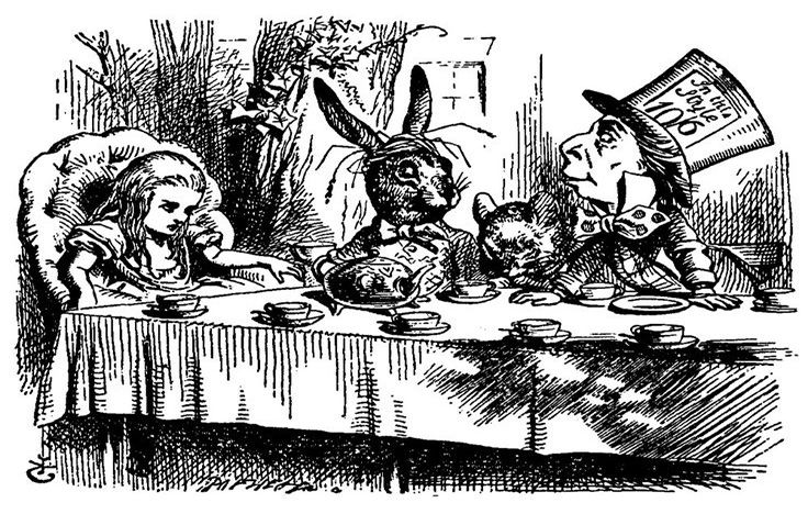 Alice in Wonderland Exlibris